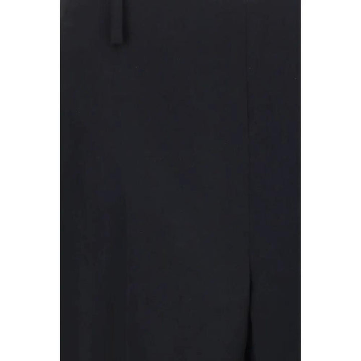 Khaite Black Polyester Casual Pants