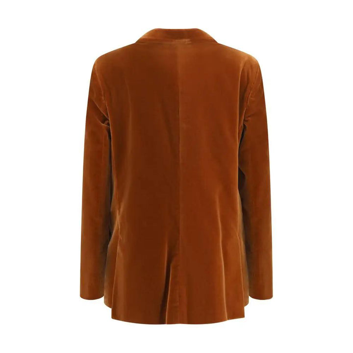 Blazé Milano Brown Cotton Blazer