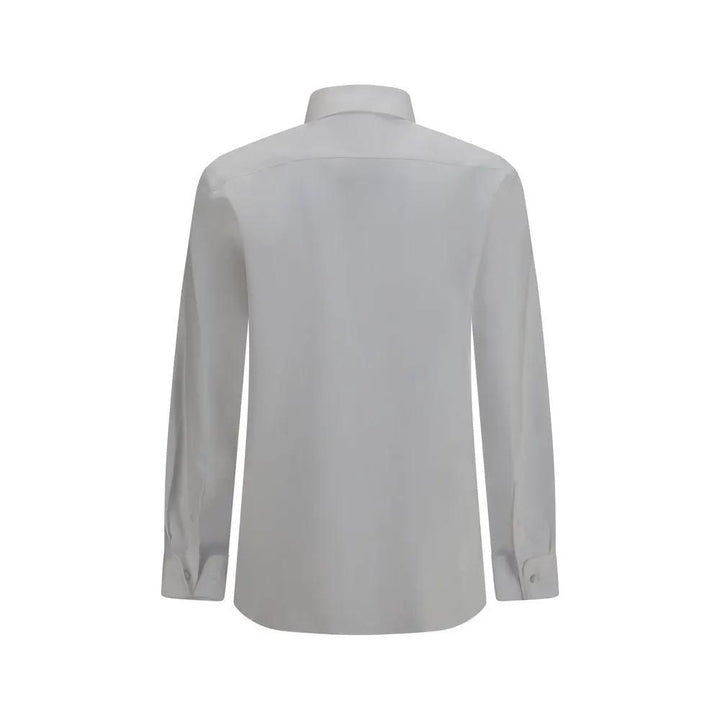 Giorgio Armani White Cotton Dress Shirt