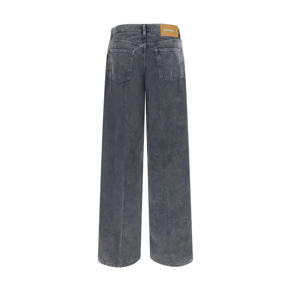Haikure Sample Sale | Haikure Gray Cotton Casual Pants - | Designer outlet