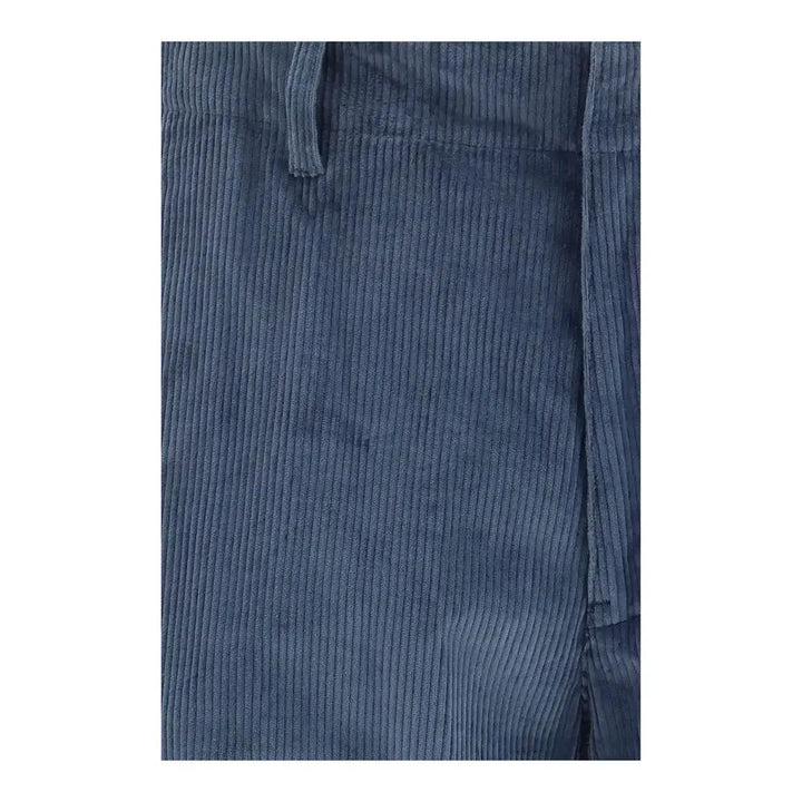 Etro Sample Sale | Etro Blue Cotton Casual Pants - | Designer outlet