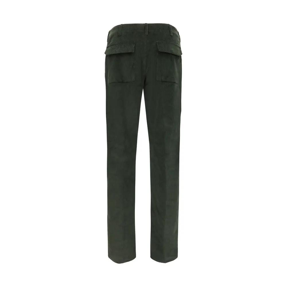 Etro Sample Sale | Etro Bicolor Cotton Casual Pants - | Designer outlet