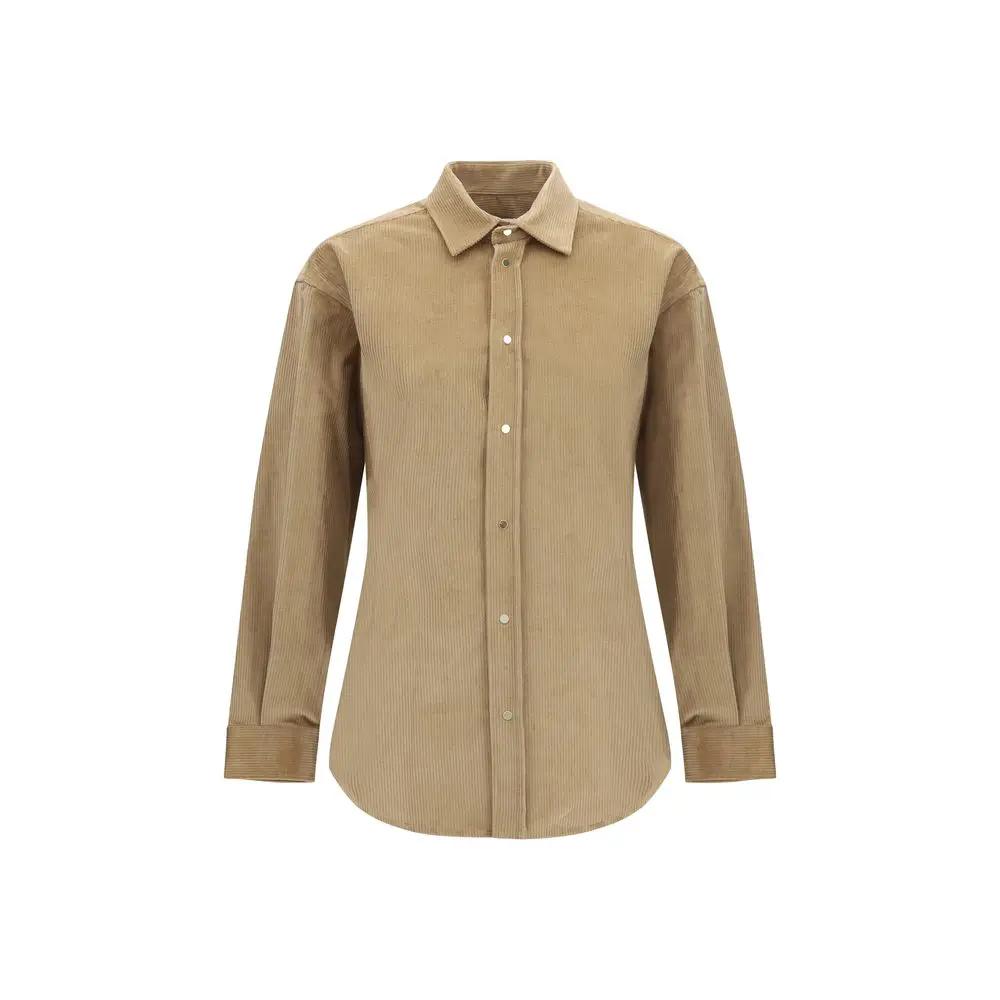 Darkpark Beige Denim Shirt