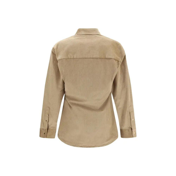Darkpark Beige Denim Shirt