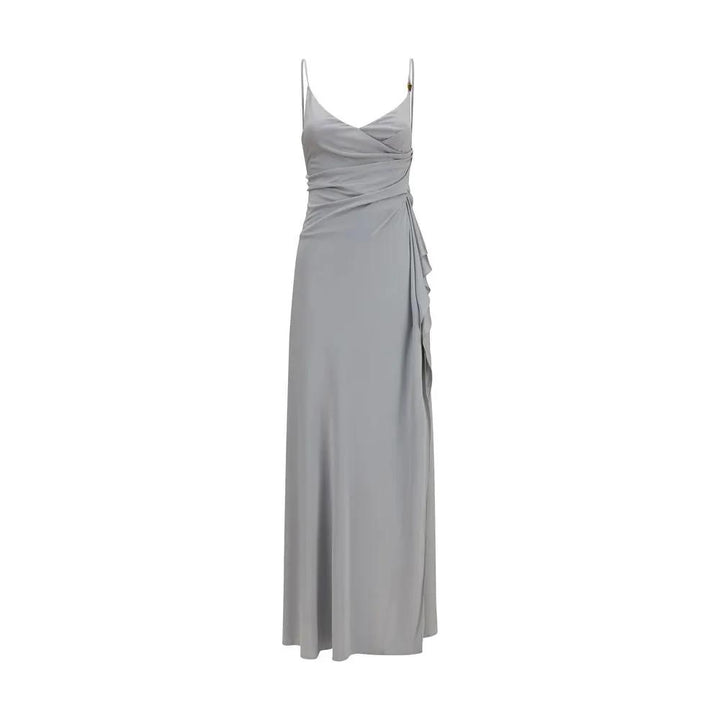 Versace Gray Viscose Casual Dress