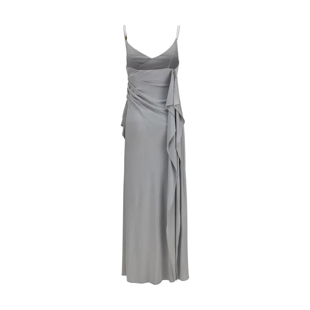 Versace Sample Sale | Versace Gray Viscose Casual Dress - | Designer outlet