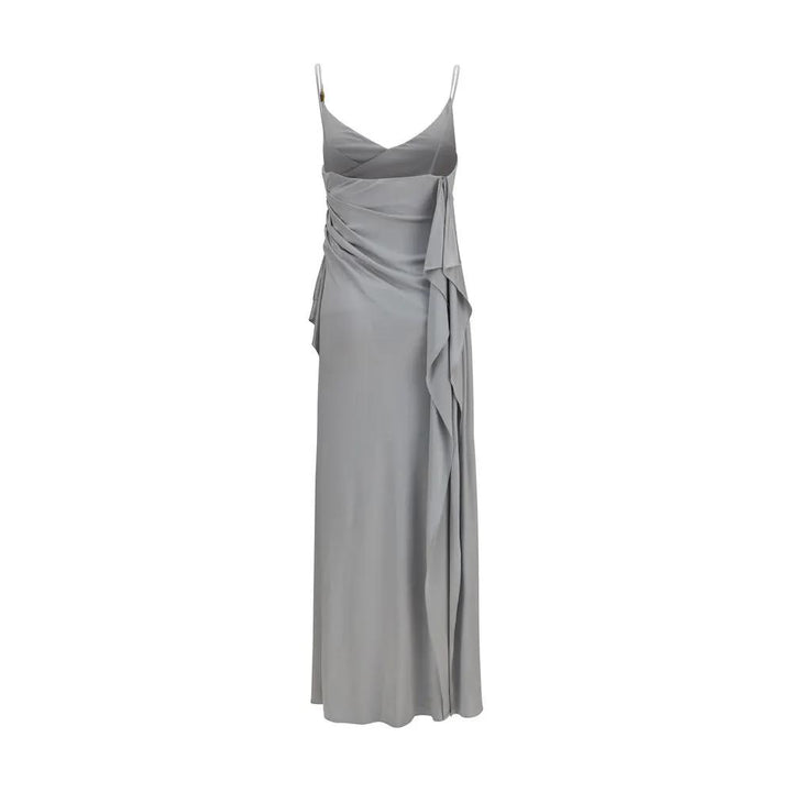 Versace Gray Viscose Casual Dress