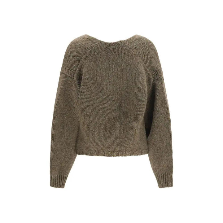 Khaite Bicolor Cashmere Cardigan