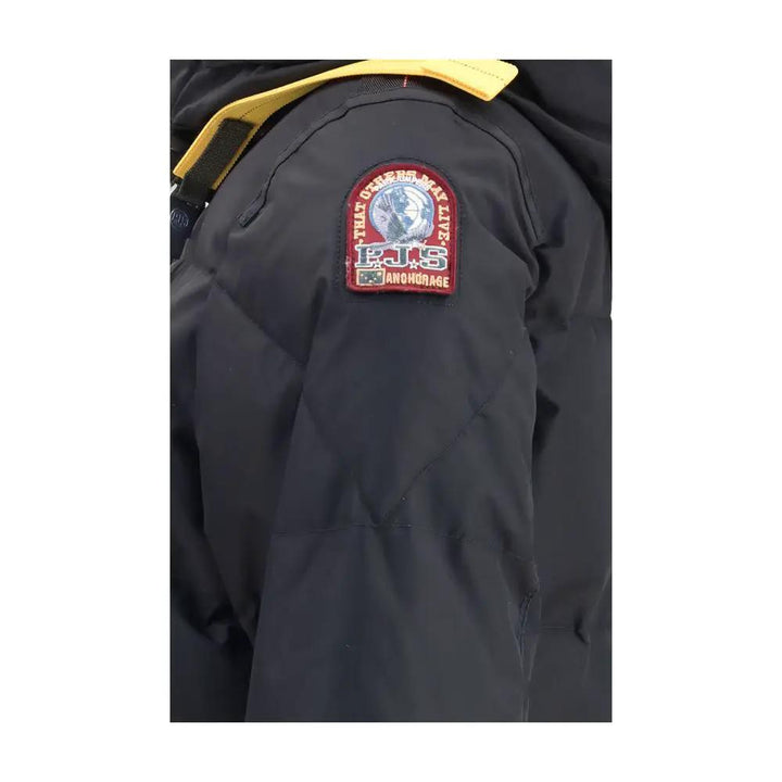 Parajumpers Black Goose Down Full-Length Jacket