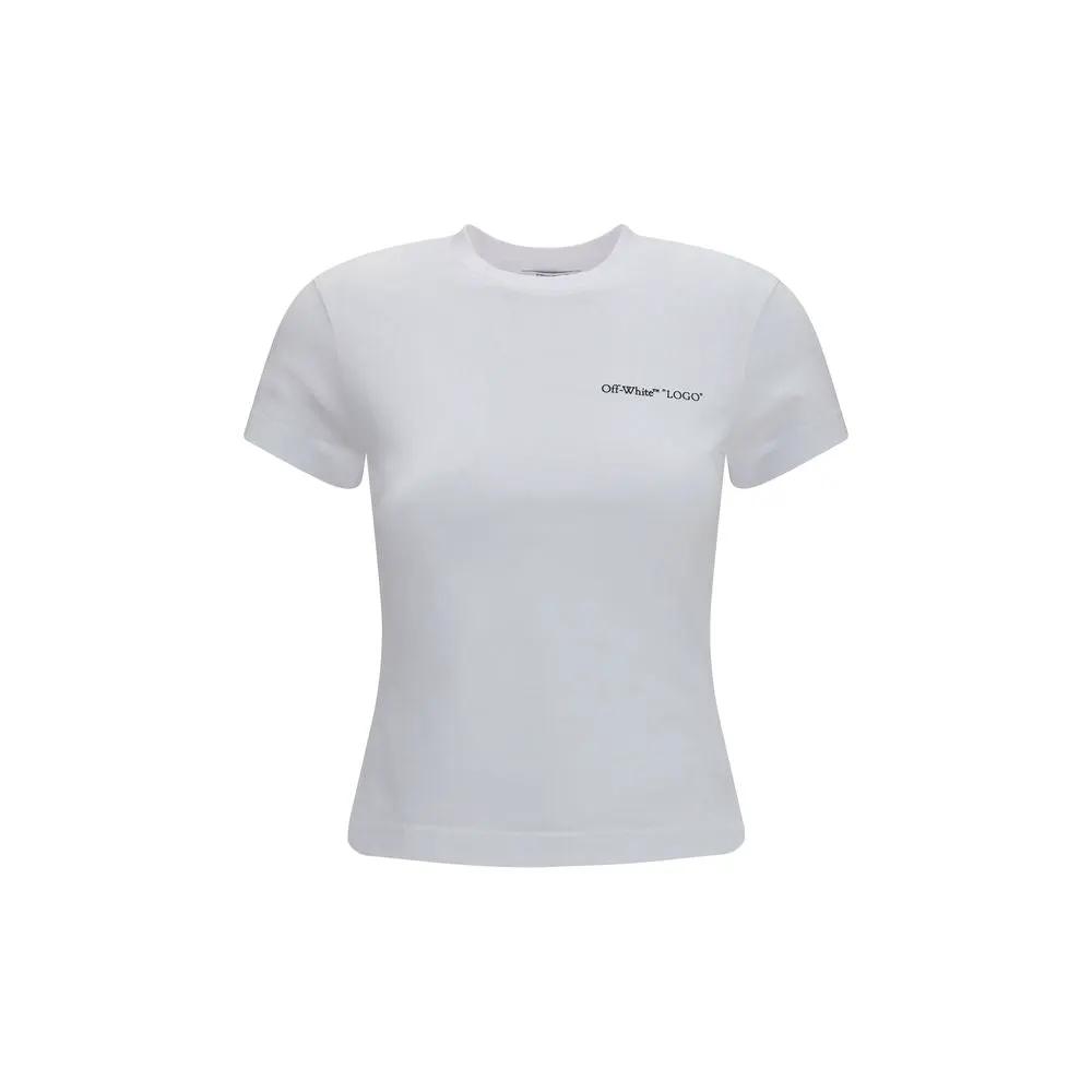 Off-White White Cotton T-Shirt
