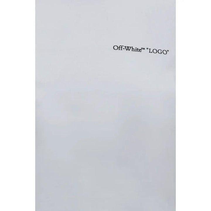 Off-White White Cotton T-Shirt