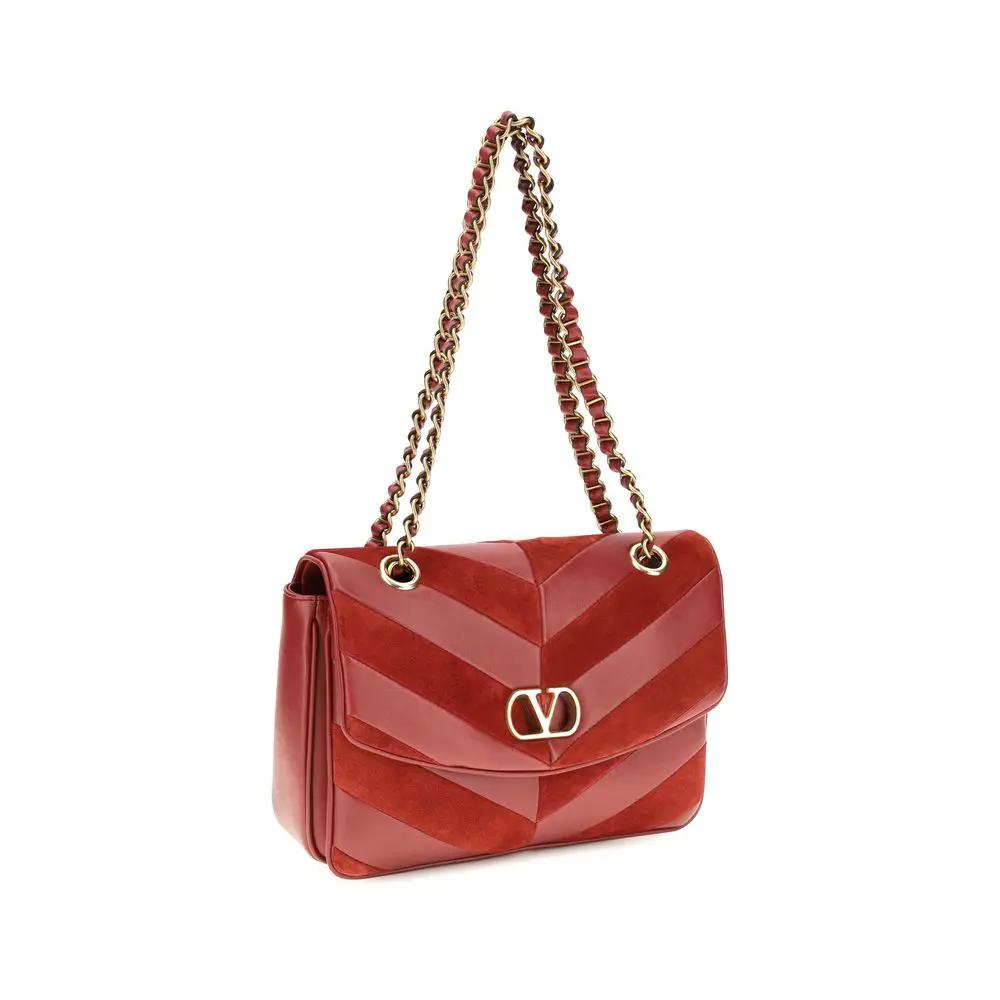 Valentino Garavani Sample Sale | Valentino Garavani Multicolor Suede Leather Shoulder Bag - | Designer outlet