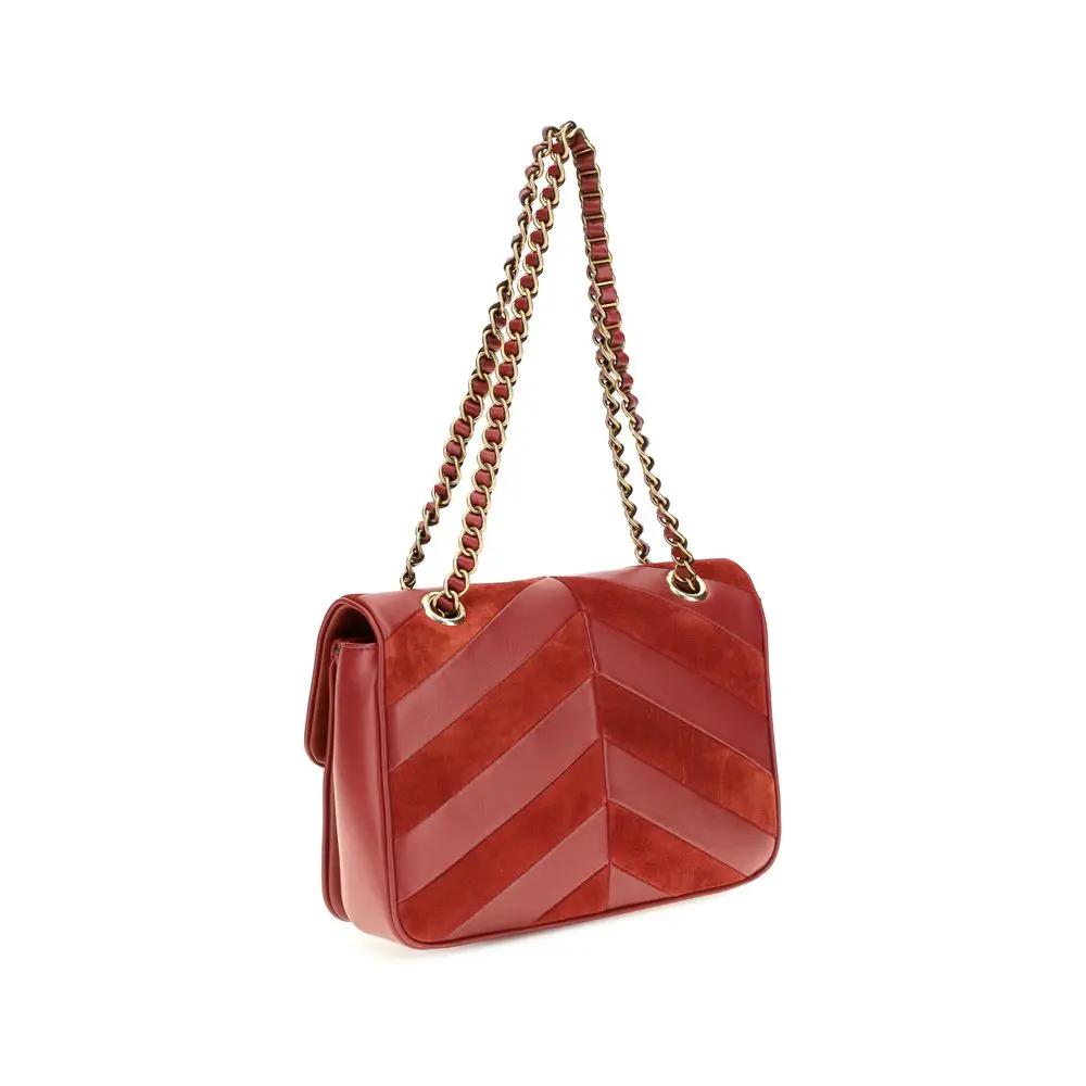 Valentino Garavani Multicolor Suede Leather Shoulder Bag