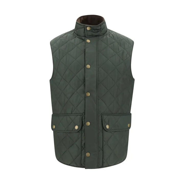 Barbour Green Polyamide Sleeveless Jacket