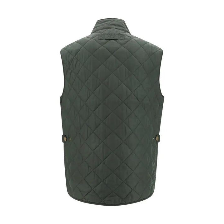Barbour Green Polyamide Sleeveless Jacket