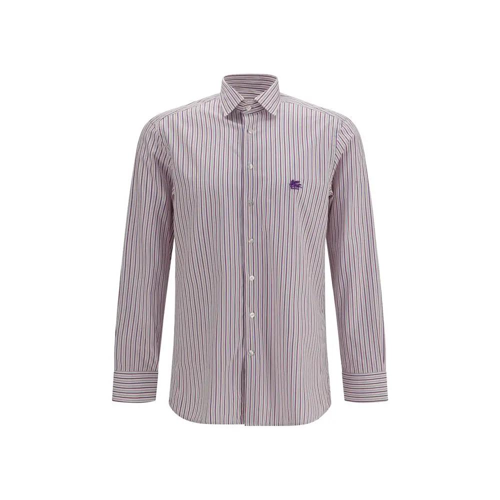 Etro Sample Sale | Etro Multicolor Cotton Pattern Shirt - | Designer outlet