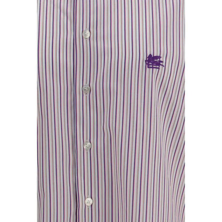 Etro Sample Sale | Etro Multicolor Cotton Pattern Shirt - | Designer outlet
