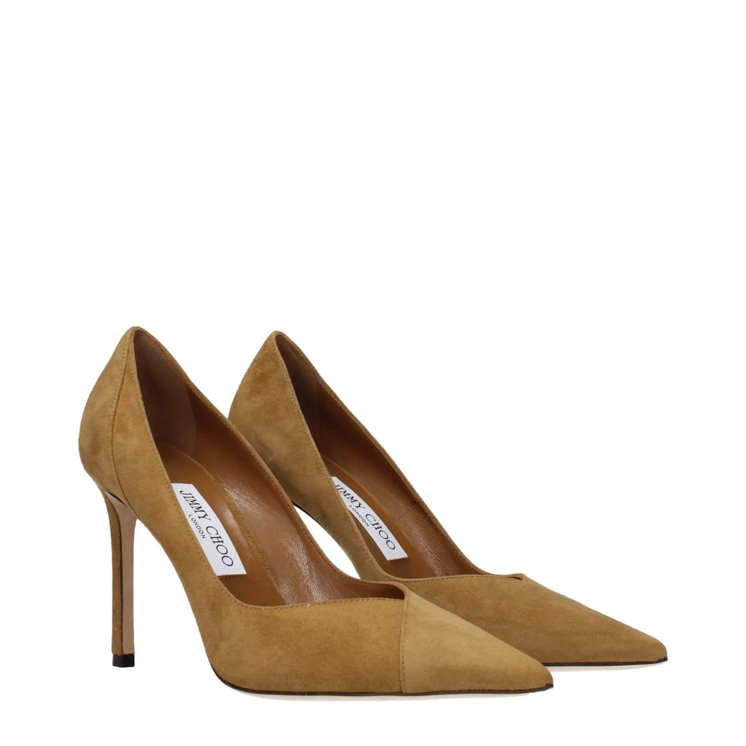 Jimmy Choo Sample Sale | Jimmy Choo Brown Leather High Heel Pumps - | Designer outlet