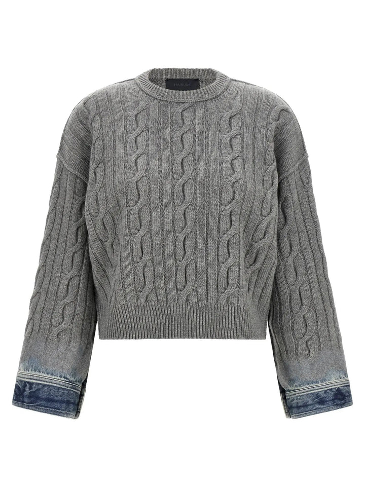 Haikure Sample Sale | Haikure Gray Cotton Cardigan - | Designer outlet