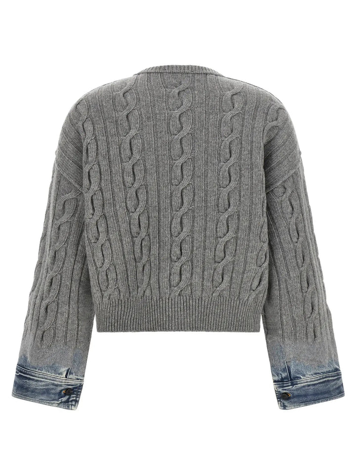 Haikure Sample Sale | Haikure Gray Cotton Cardigan - | Designer outlet