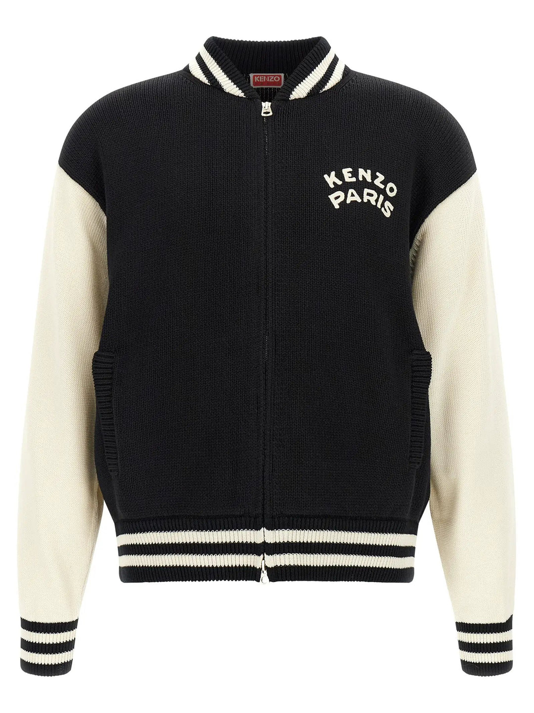 Kenzo Sample Sale | Kenzo Bicolor Cotton Cardigan - | Designer outlet