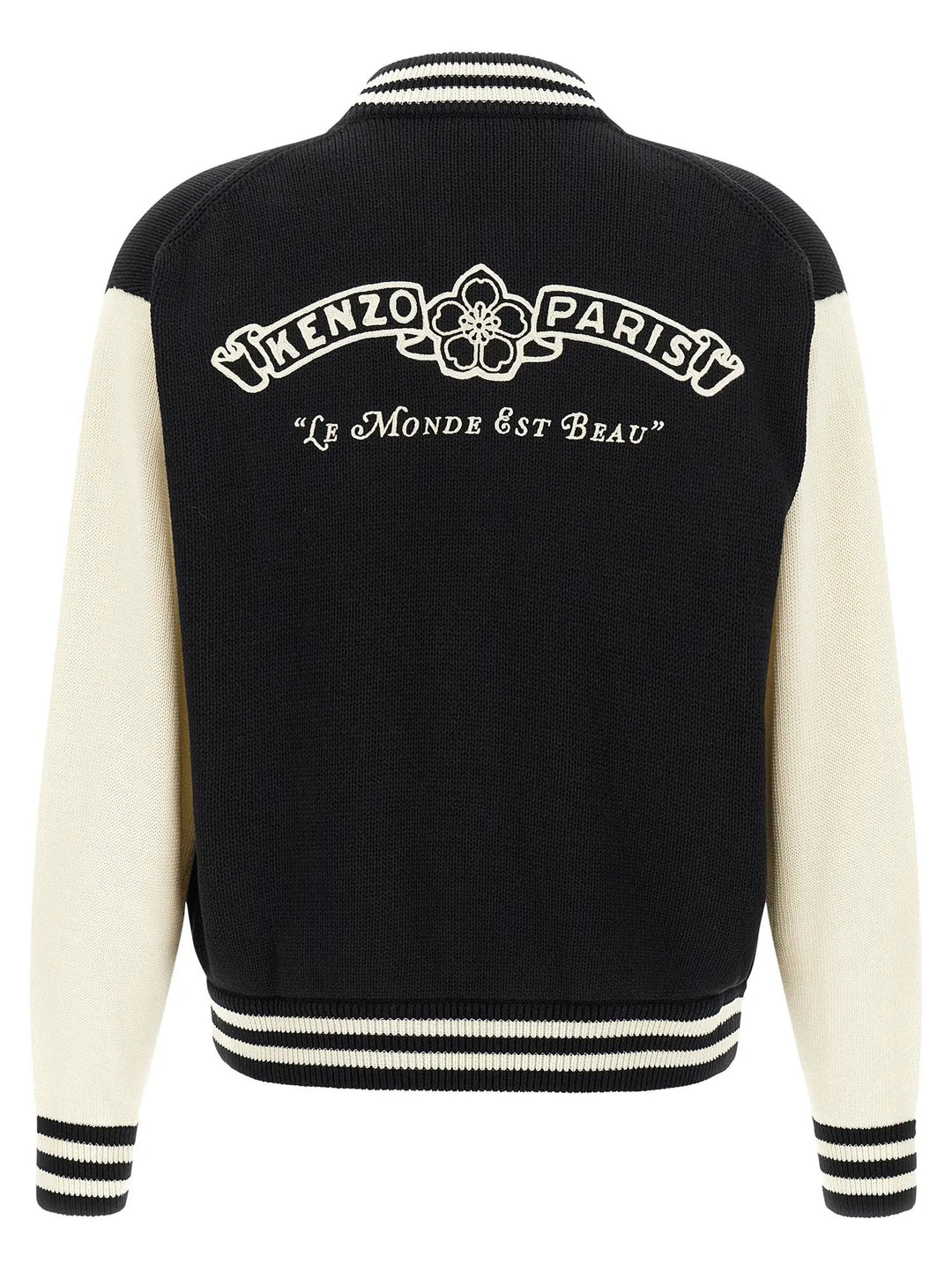 Kenzo Sample Sale | Kenzo Bicolor Cotton Cardigan - | Designer outlet