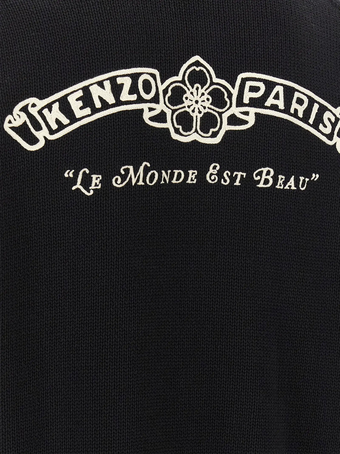 Kenzo Sample Sale | Kenzo Bicolor Cotton Cardigan - | Designer outlet