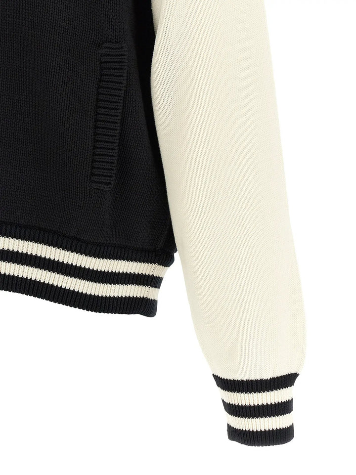Kenzo Sample Sale | Kenzo Bicolor Cotton Cardigan - | Designer outlet