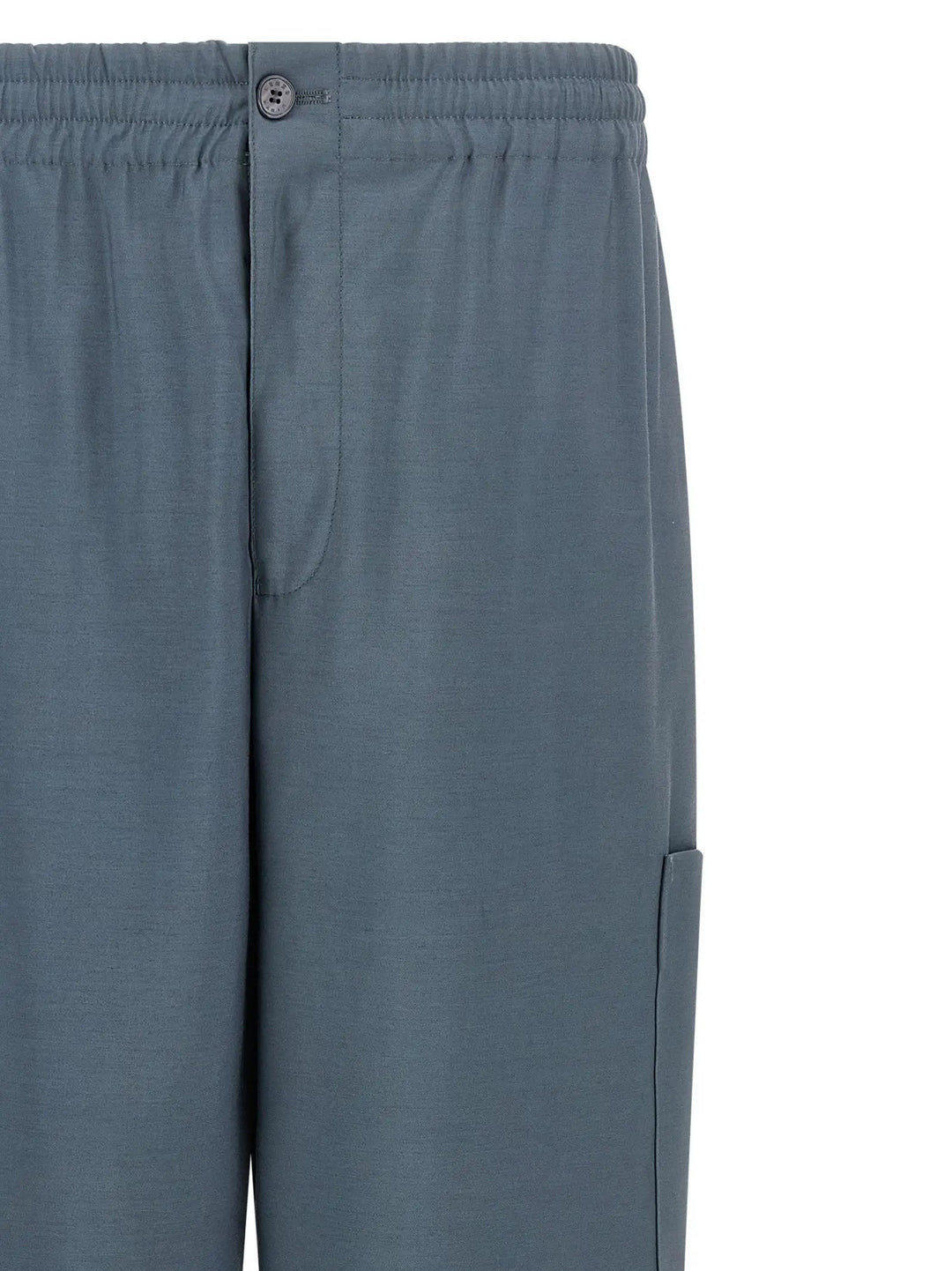 Kenzo Sample Sale | Kenzo Gray Wool Cargo Pants - | Designer outlet