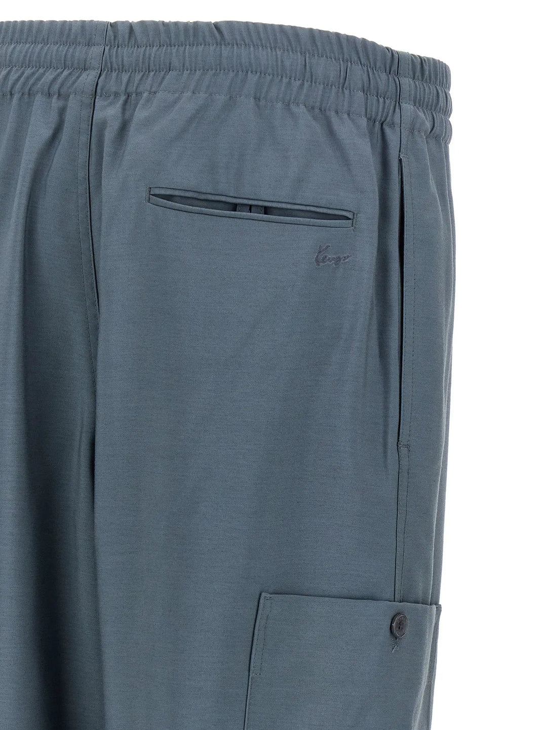 Kenzo Sample Sale | Kenzo Gray Wool Cargo Pants - | Designer outlet