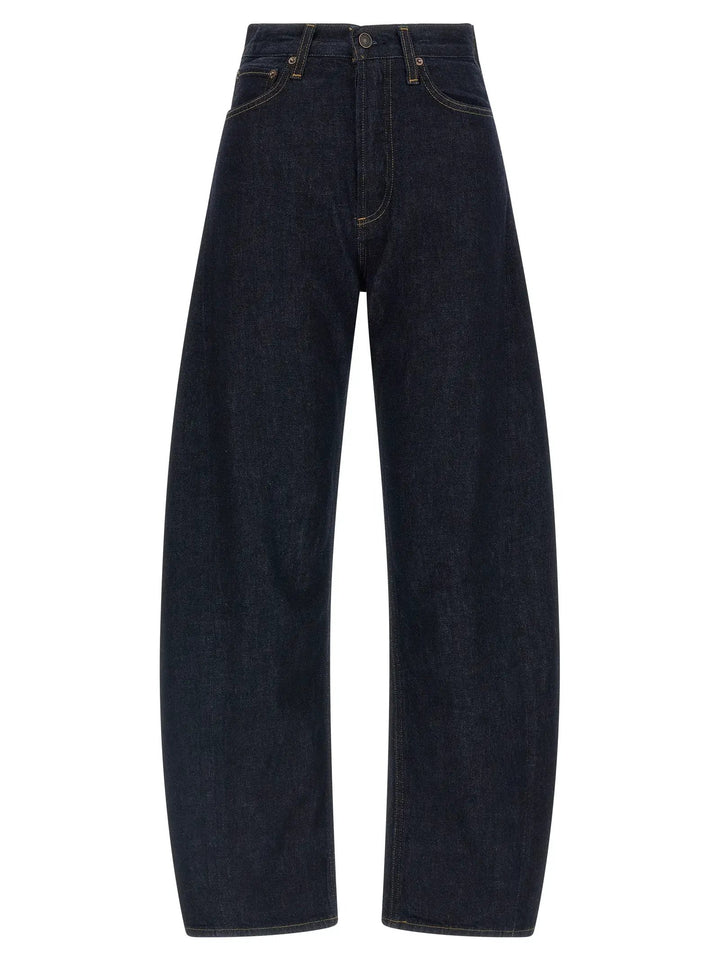 Agolde Sample Sale | Agolde Blue Cotton High-Waisted Jean - | Designer outlet
