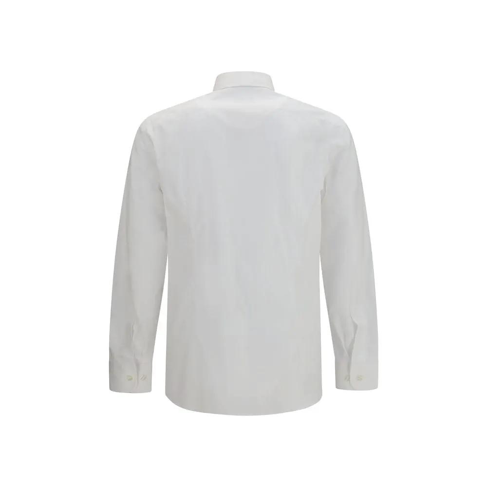 Etro White Cotton Dress Shirt