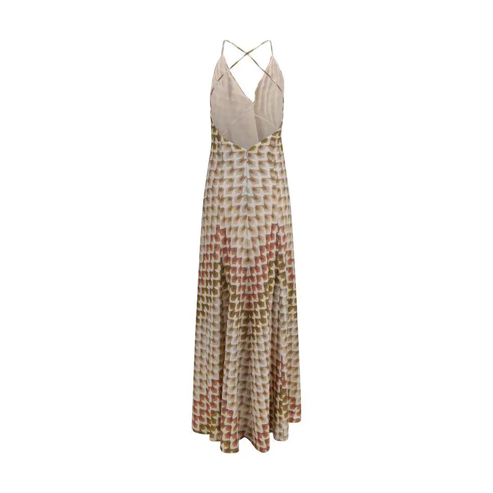 Missoni Sample Sale | Missoni Multicolor Viscose Long Dress - | Designer outlet