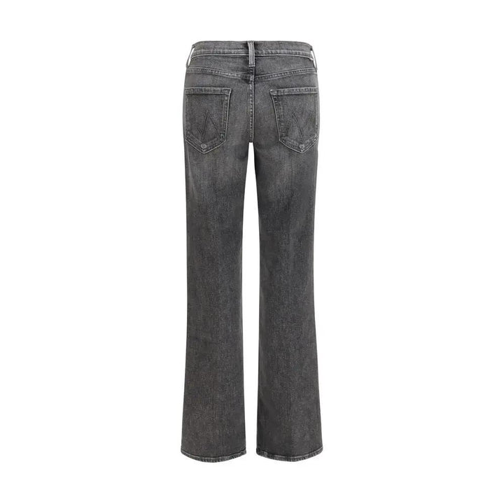 Mother Denim Gray Cotton Bootcut Jeans
