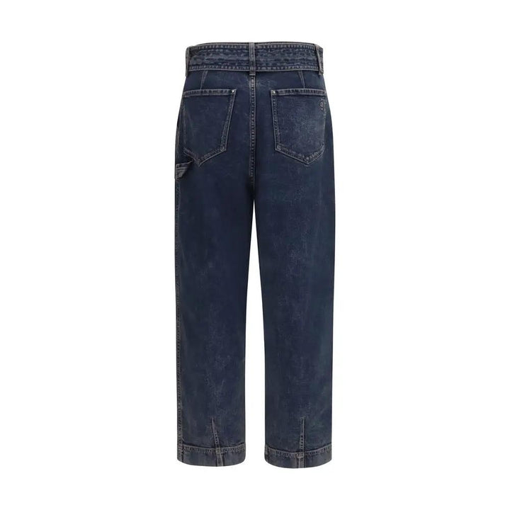 Giorgio Armani Blue Cotton Jeans Denim