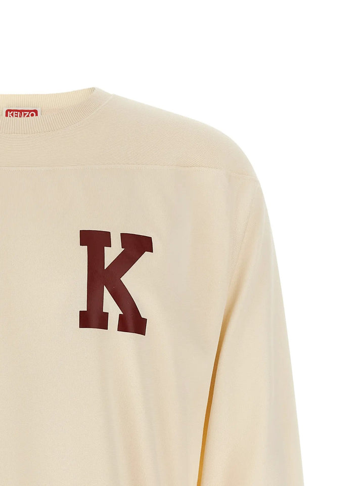 Kenzo Sample Sale | Kenzo Beige Viscose T-Shirt - | Designer outlet