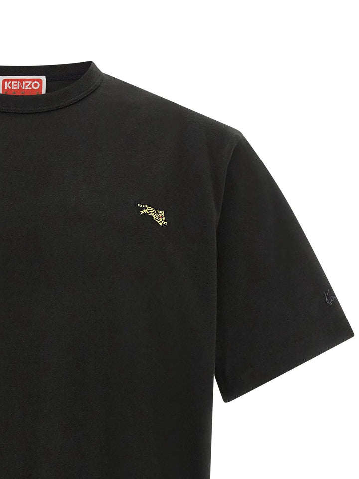 Kenzo Sample Sale | Kenzo Black Cotton T-Shirt - | Designer outlet