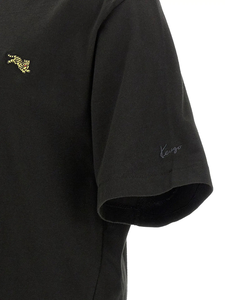 Kenzo Sample Sale | Kenzo Black Cotton T-Shirt - | Designer outlet