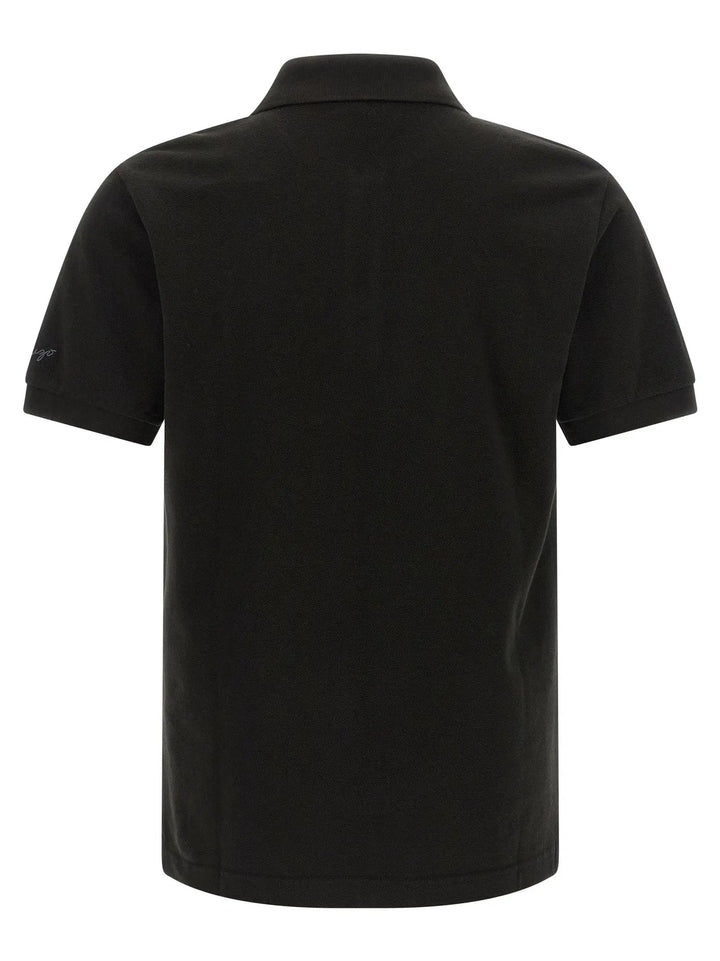 Kenzo Sample Sale | Kenzo Black Cotton Polo Shirt - | Designer outlet