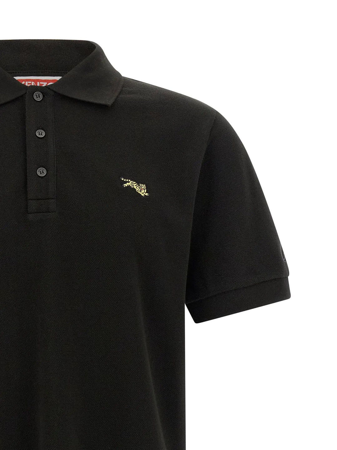 Kenzo Sample Sale | Kenzo Black Cotton Polo Shirt - | Designer outlet