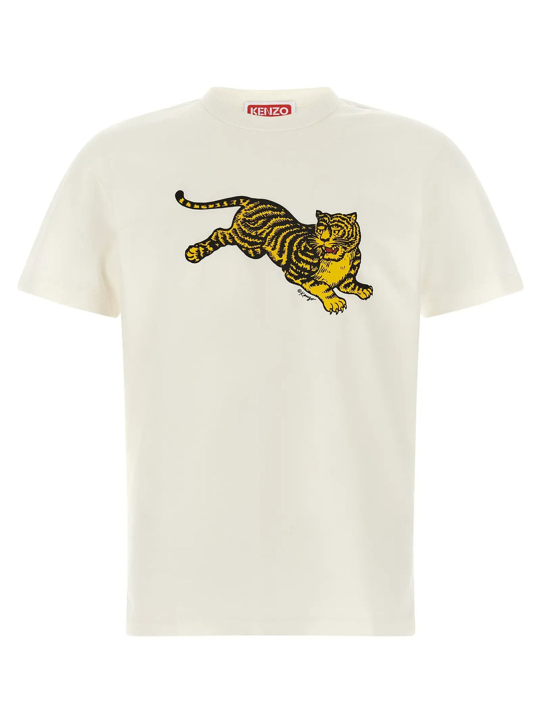 Kenzo Sample Sale | Kenzo White Cotton T-Shirt - | Designer outlet