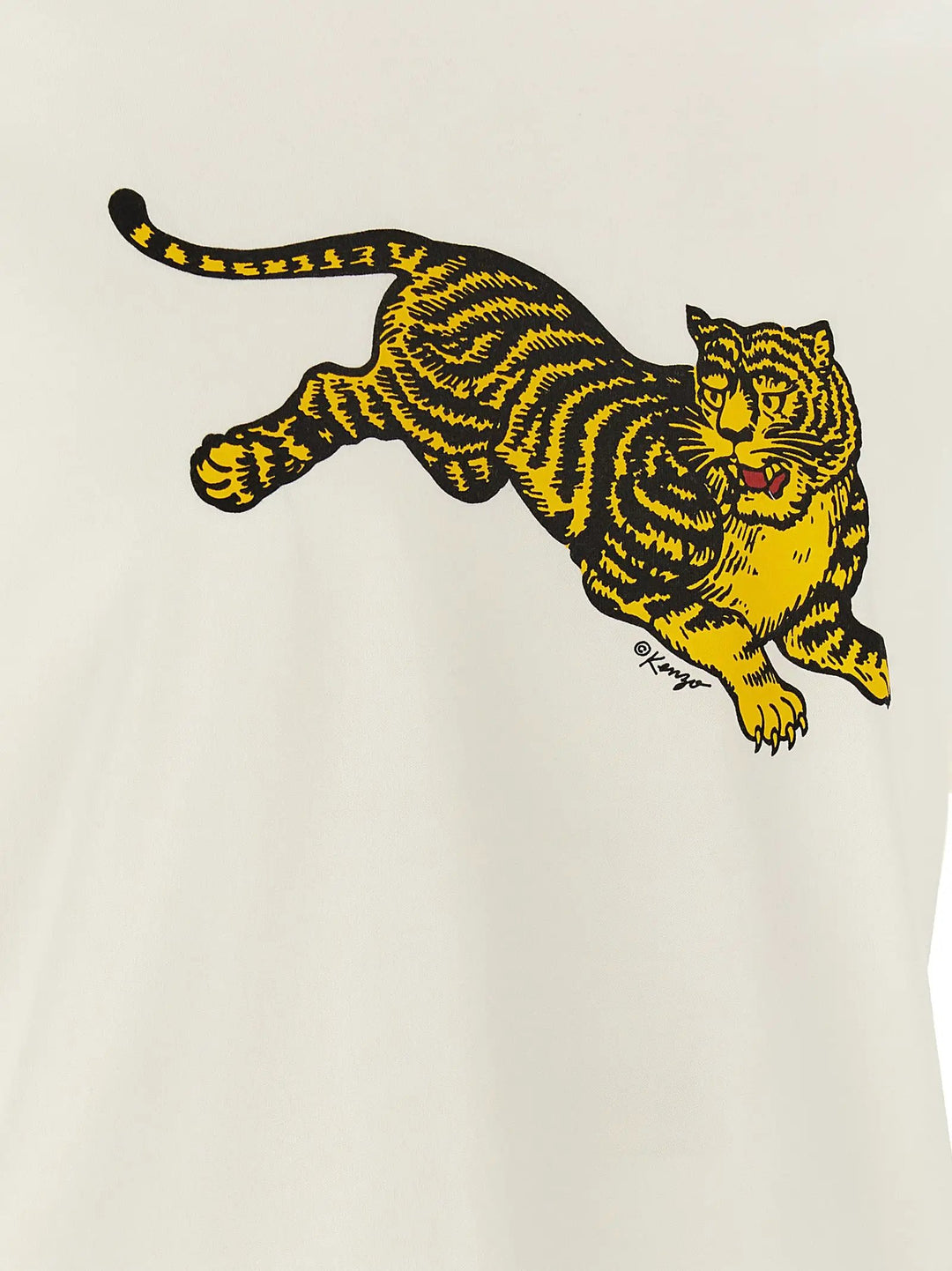 Kenzo Sample Sale | Kenzo White Cotton T-Shirt - | Designer outlet