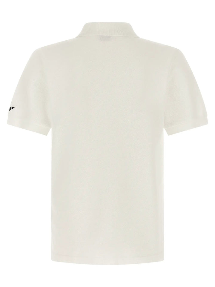 Kenzo Sample Sale | Kenzo White Cotton Polo Shirt - | Designer outlet