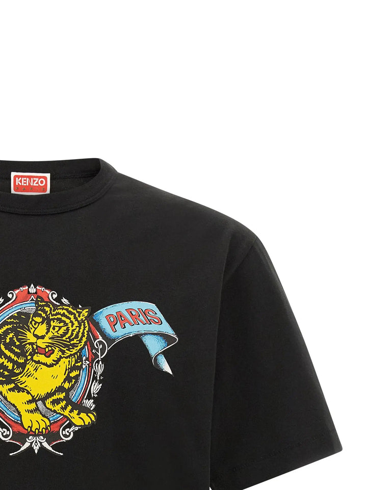 Kenzo Sample Sale | Kenzo Black Cotton T-Shirt - | Designer outlet
