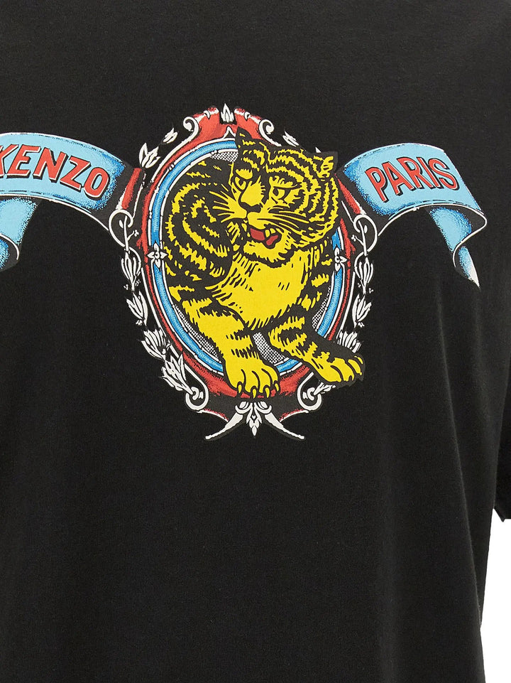 Kenzo Sample Sale | Kenzo Black Cotton T-Shirt - | Designer outlet