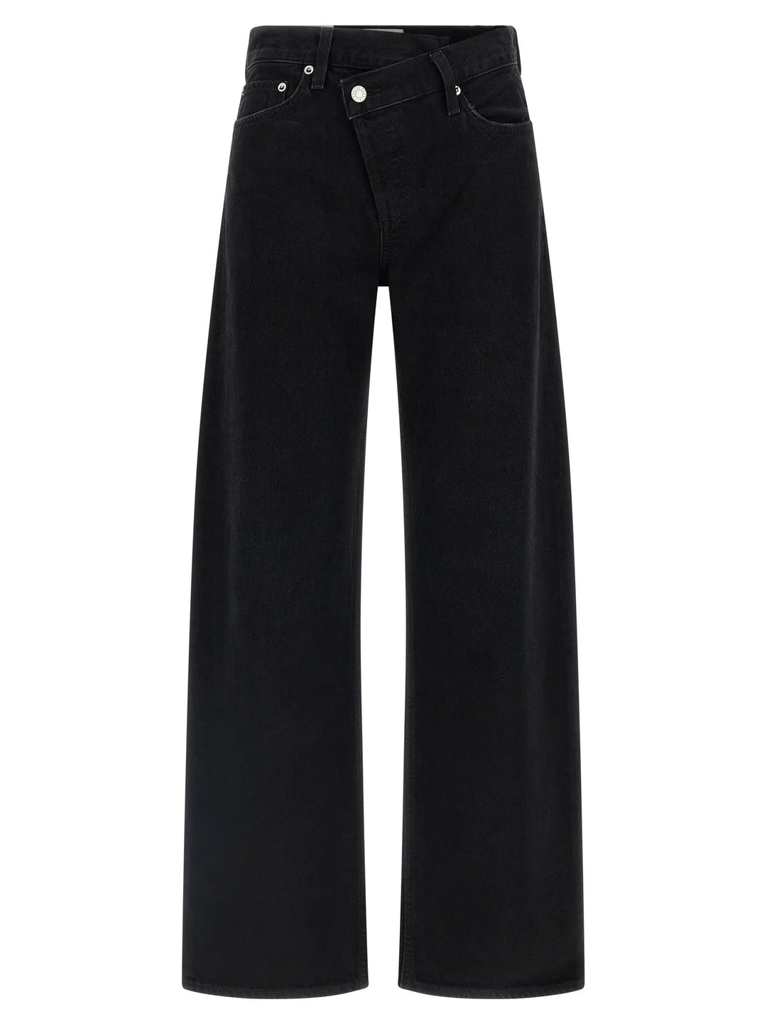 Agolde Sample Sale | Agolde Black Cotton Relaxed Fit Jeans - | Designer outlet