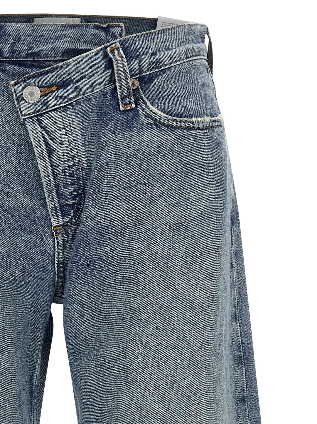 Agolde Sample Sale | Agolde Blue Cotton Relaxed Fit Jeans - | Designer outlet