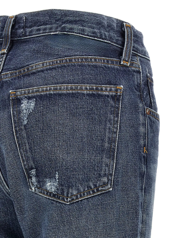 Agolde Sample Sale | Agolde Blue Cotton Bootcut Jeans - | Designer outlet