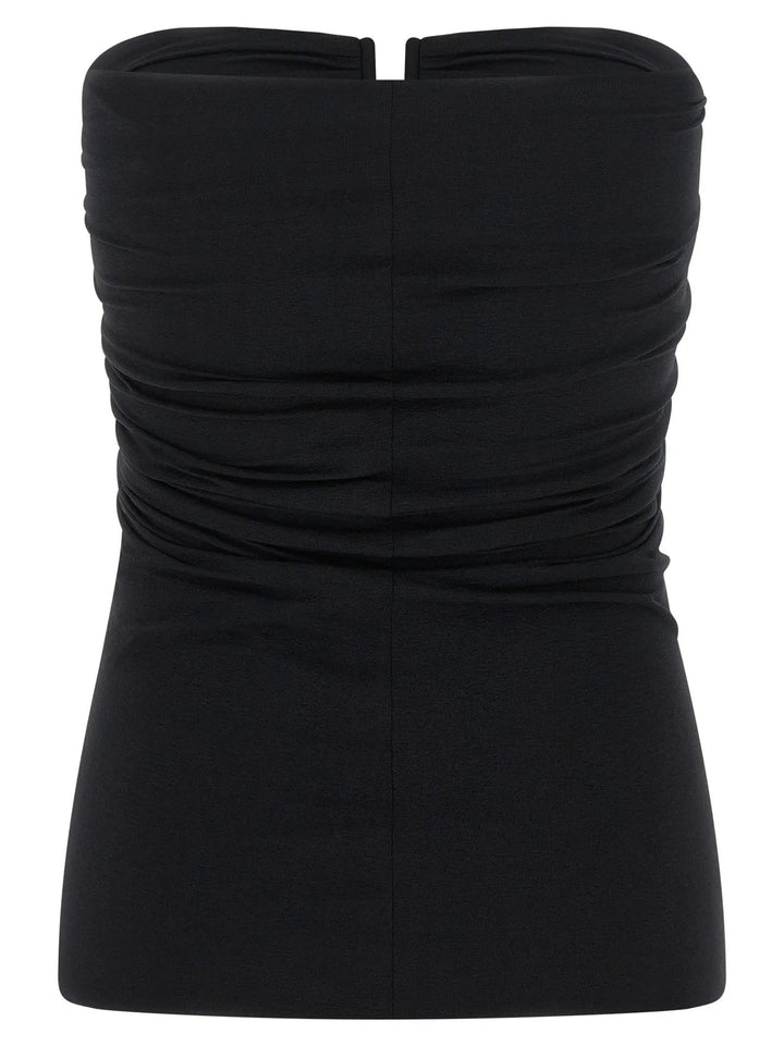Rick Owens Sample Sale | Rick Owens Black Nylon Tank Tops - | Designer outlet
