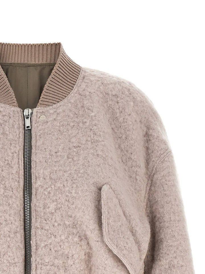 Rick Owens Sample Sale | Rick Owens Multicolor Marabou Bomber - | Designer outlet